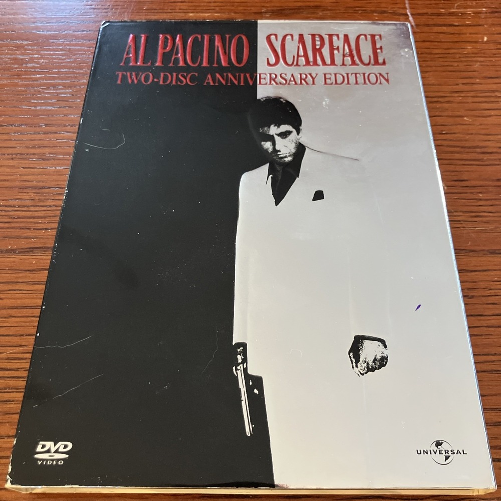Scarface (Widescreen Two-Disc Anniversary Edition) - DVD - VERY GOOD Tested